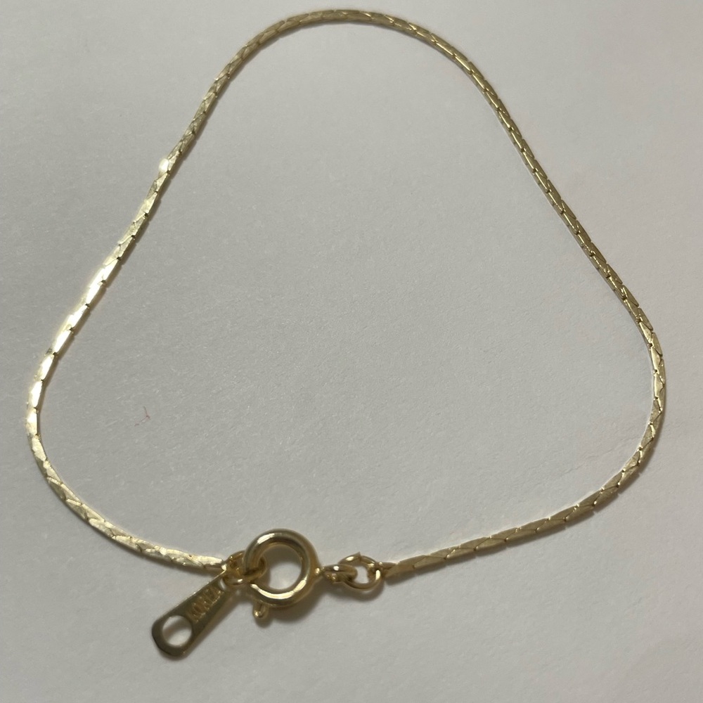 Gold Plated Ambassador Bracelet 7.75’’